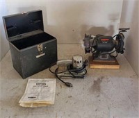 6" Bench Grinder & Craftsman Sander