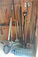 Large Assortment of Garden/Yard Tools