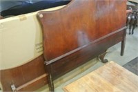 Full Size Antique Headboard & Footboard