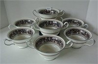 Wedgwood "Florentine" Consommé Soup Bowls