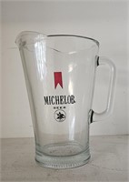 Large Michelob Beer Glass Pitcher