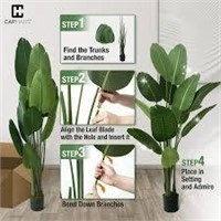 Caphaus Artificial Bird of Paradise  4' Plant