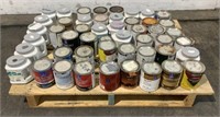 Assorted 1qt Cans of Paint