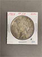 US 1923 1 Dollar Coin UNC