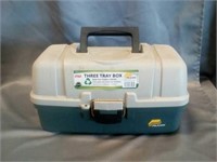 Plano 3 tray tackle box with tackle