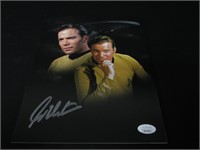 WILLIAM SHATNER SIGNED 8X10 PHOTO JSA COA