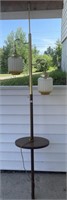 VINTAGE FLOOR TO CEILING LAMP 83 INCHES TALL