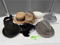 Variety of vintage  hats