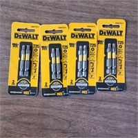 Qty.4-DeWalt Max Fit Torx T25 X 2 in. L Power Bit