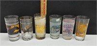 6 Various Horse Racing Glasses