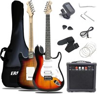 39 Electric Guitar Kit with Amp  Sunburst