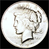 1927-D Silver Peace Dollar UNCIRCULATED