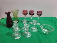Candle Holders, Vases & More