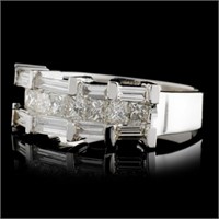 Diamond Ring: 1.20ctw in 18K White Gold