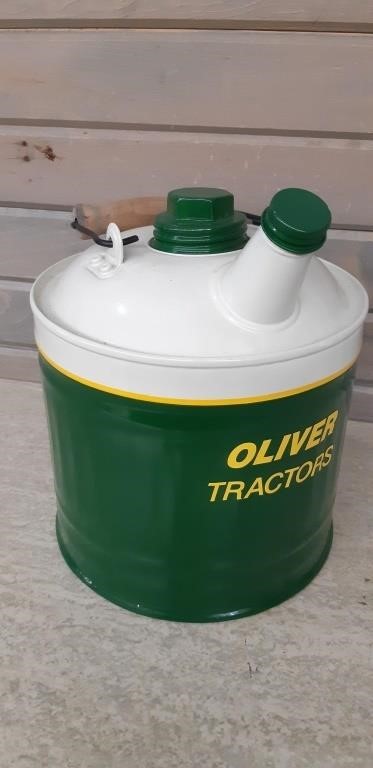 Oliver Tractors Decorative Gas Can