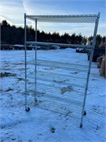 4x6' Rolling Rack