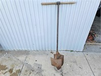 Antique Post Hole Manual Hand Auger Twist Diggers