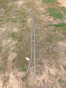 18 ft of 1/4" chain - no hooks