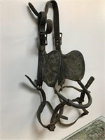 Antique horse blinders