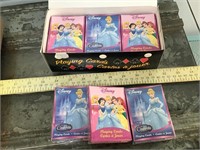Disney Princess Playing Cards - sealed 12 decks
