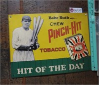BABE RUTH AD FOR PINCH-HIT TOBACCO