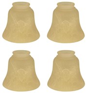 ANTIQUE BELL SHAPED REPLACEMENT GLASS, 4 PACK  $42