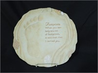 Footprints in the Sand Decor
