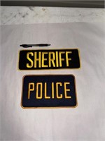 Sheriff and Police patches
