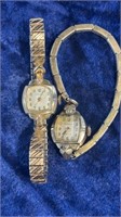 pair of womans cocktail watches working