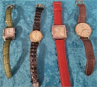 11 - LOT OF 4 WATCHES (A163)