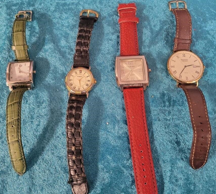 11 - LOT OF 4 WATCHES (A163)