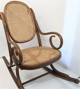 Thonet Child's Bentwood Rocking Chair