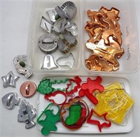 Vintage Metal & Plastic Cookie Cutters