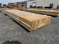 (16) Pcs Of Hemlock Lumber