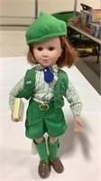Girl Scout cookie doll