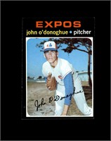 1971 Topps High #743 John O'Donoghue SP VG-EX+