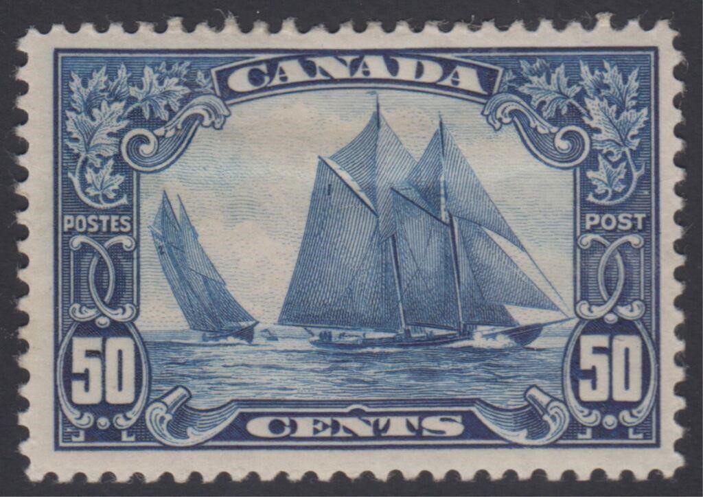 Canada Stamp #58 Mint HR nicely centered Bluenose