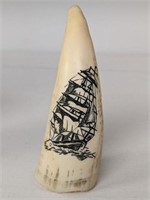 ORIENTAL CARVED/PAINTED SHIP