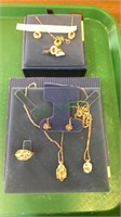 Two sets of jewelry including sterling silver