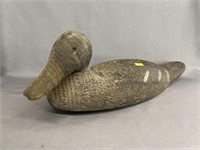 Early Carved Wood Duck Decoy