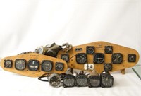 Collection of Aeronautic instruments/ display