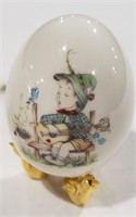 Percaline Egg with Little Boy On It