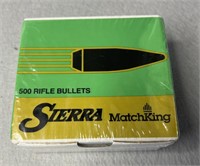 (500) Sierra 22 Cal (.224 Día.) Bullets