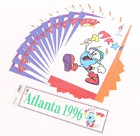 1996 ATLANTA OLYMPICS MASCOT POSTERS & BUMPER STIC