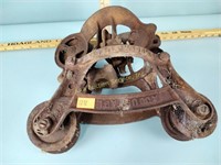 Louden Machy Co. cast iron pulley