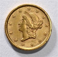 1854 GOLD DOLLAR TYPE 1 CH BU