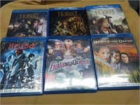 6- Assorted Blu-Rays Group M