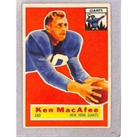 1957 Topps Ken Macafee Ny Giants