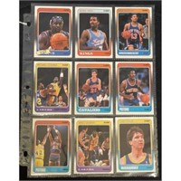 (16) Hi Grade 1988 Fleer Basketball Stars/rc