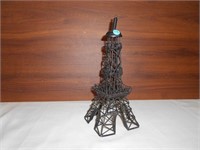 Metal Eiffel Tower 12" Tall